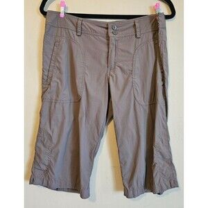 Patagonia women's sz 10, long shorts, modest, hiking, Khaki